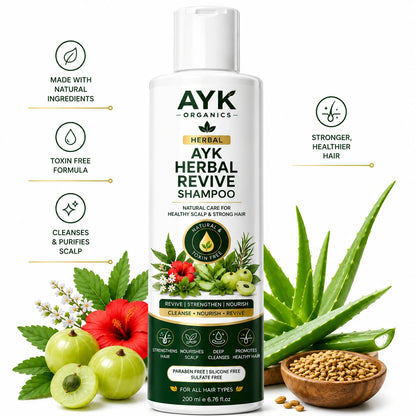 AYK Herbal Revive Shampoo
